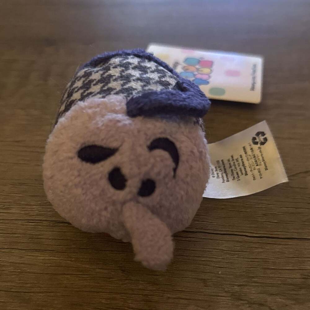 NEW Authentic Disney Store FEAR Tsum Tsum Pixar Inside‎ Out 3 1/2" Mini Plush